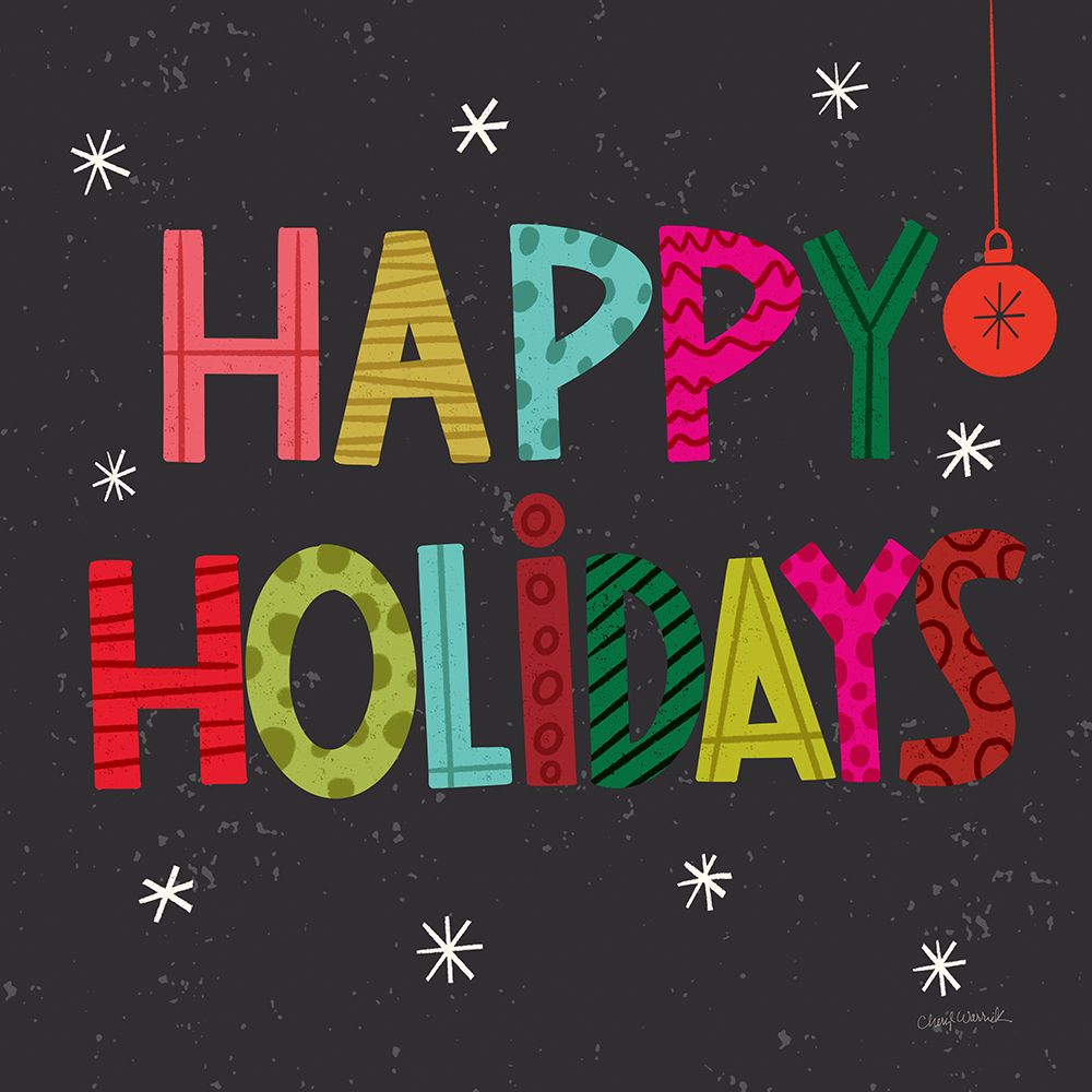 Holiday Wishes I art print by Cheryl Warrick for $57.95 CAD