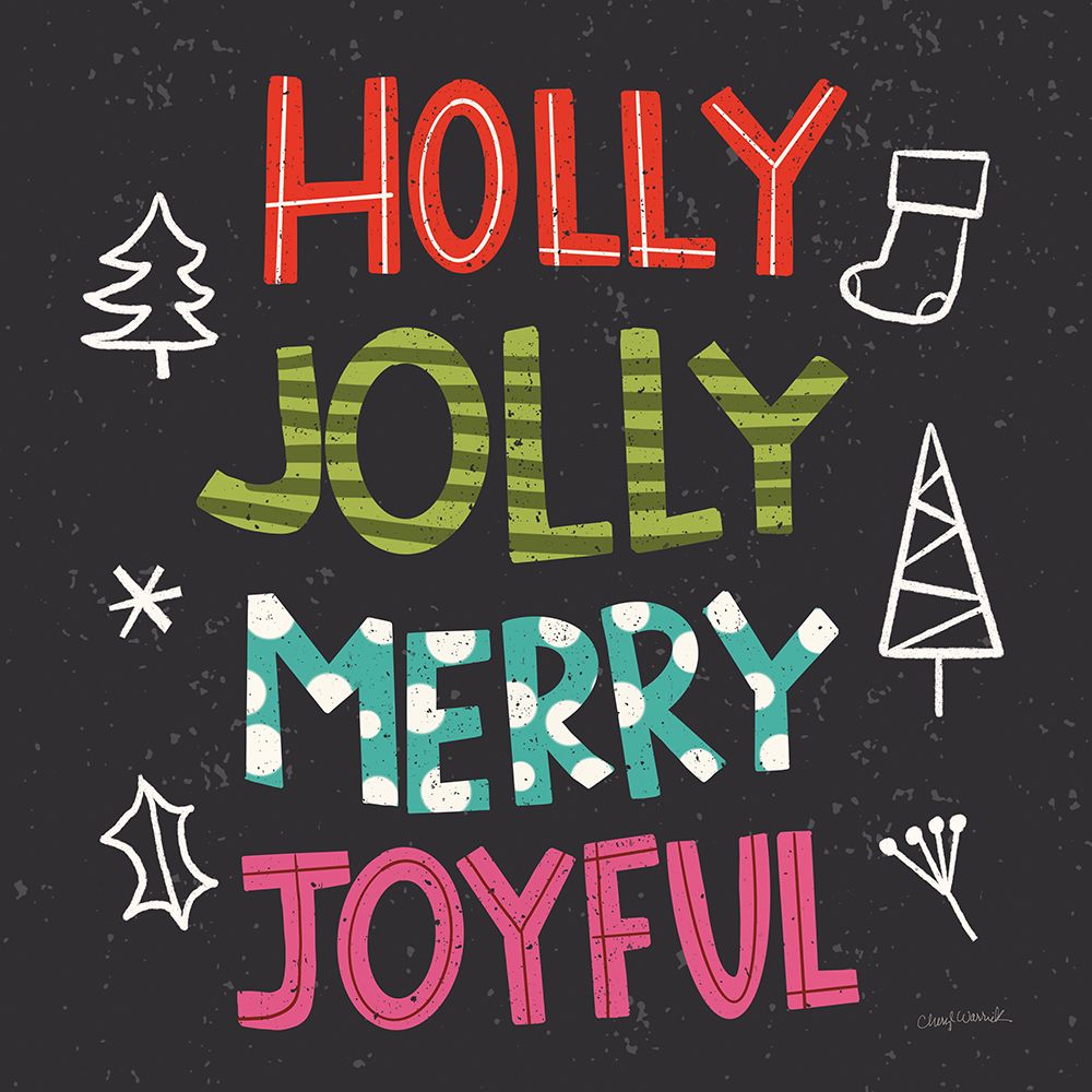 Holiday Wishes II art print by Cheryl Warrick for $57.95 CAD