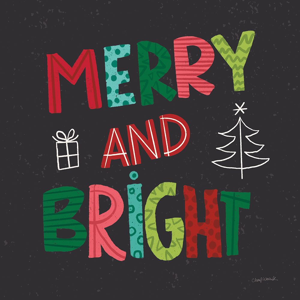Holiday Wishes III art print by Cheryl Warrick for $57.95 CAD