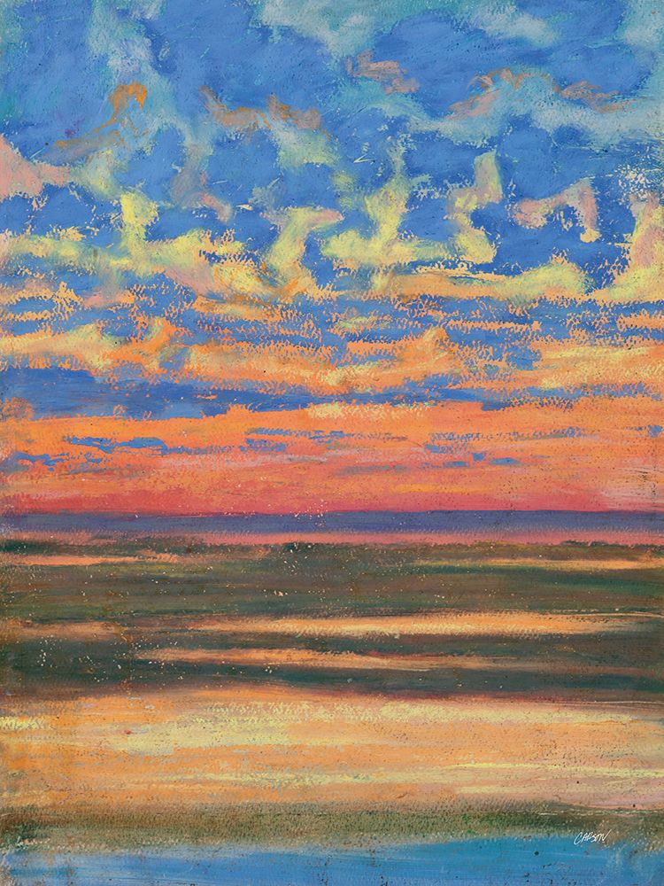 Brilliant Sunset art print by Carson Overstreet for $57.95 CAD