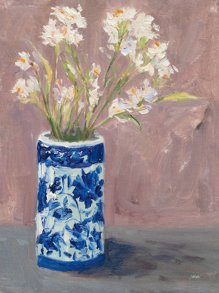 Paperwhites in Chinoiserie Vase art print by Carson Overstreet for $57.95 CAD