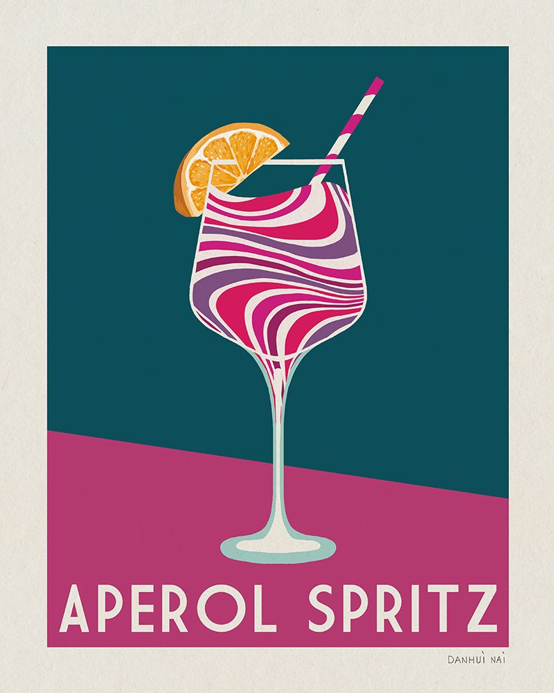 Cocktail Poster III Jewel art print by Danhui Nai for $57.95 CAD