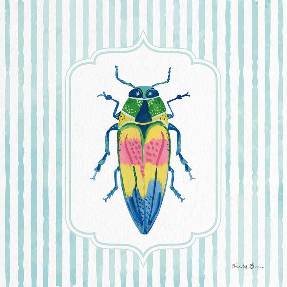 Garden Friends I art print by Farida Zaman for $57.95 CAD