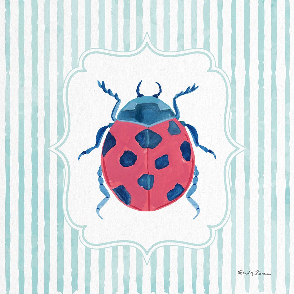 Garden Friends II art print by Farida Zaman for $57.95 CAD