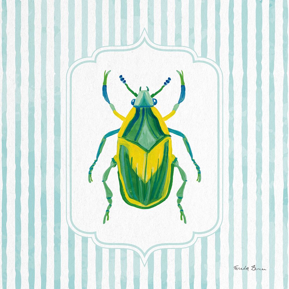 Garden Friends IV art print by Farida Zaman for $57.95 CAD