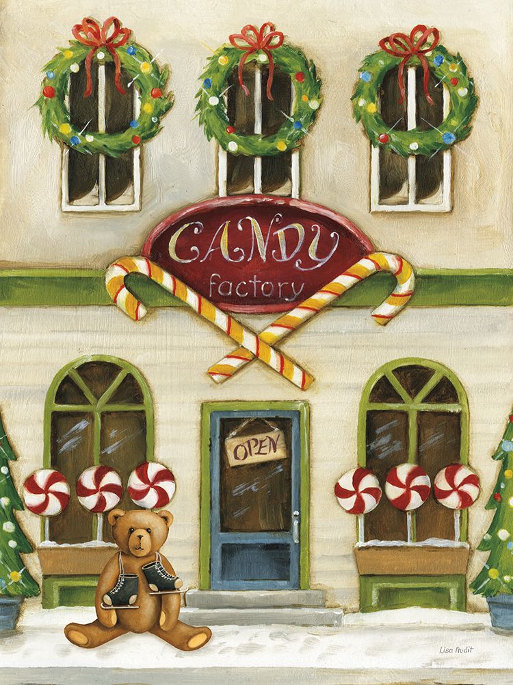 Winter Teddy Bears V art print by Lisa Audit for $57.95 CAD