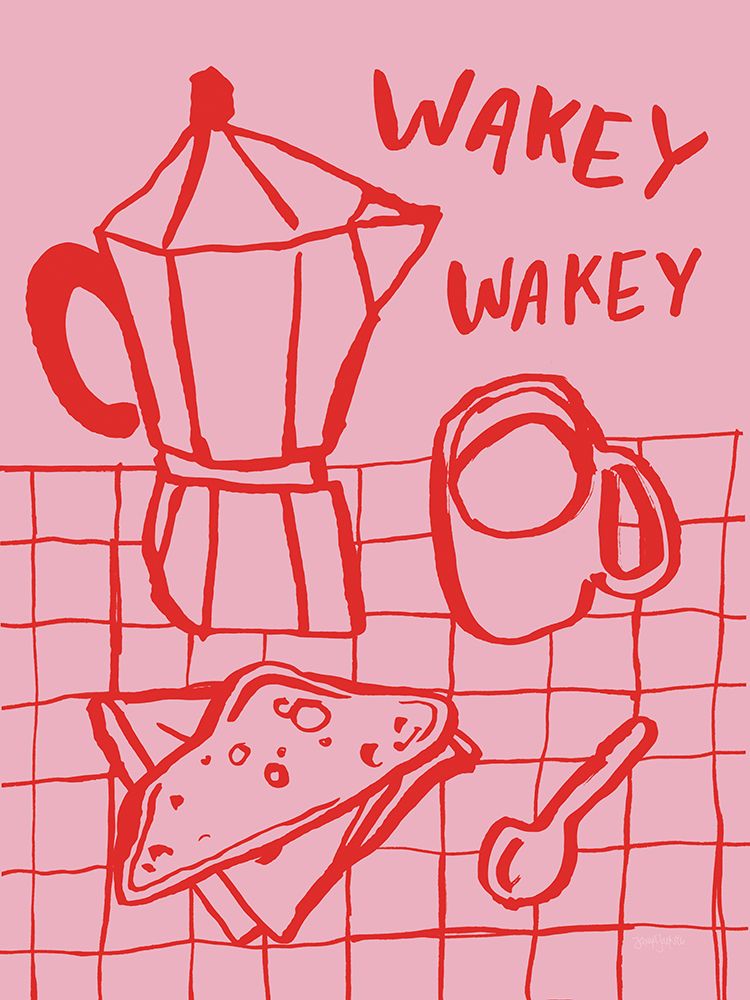 Breakfast Doodles V art print by Jenaya Jackson for $57.95 CAD