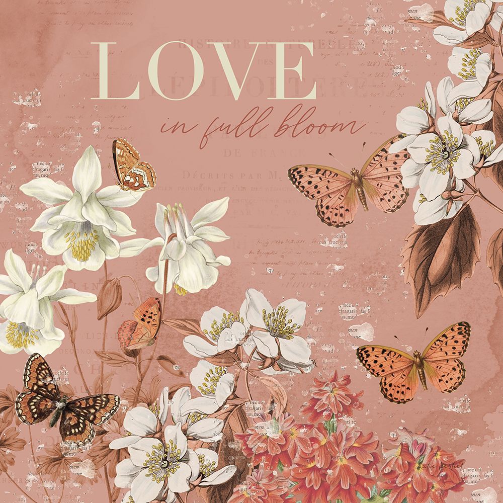 Flutter and Bloom I art print by Katie Pertiet for $57.95 CAD