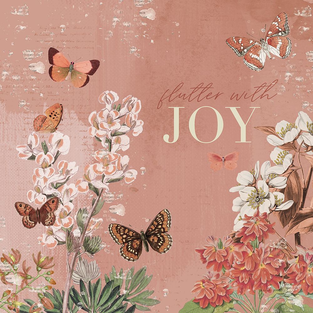 Flutter and Bloom III art print by Katie Pertiet for $57.95 CAD