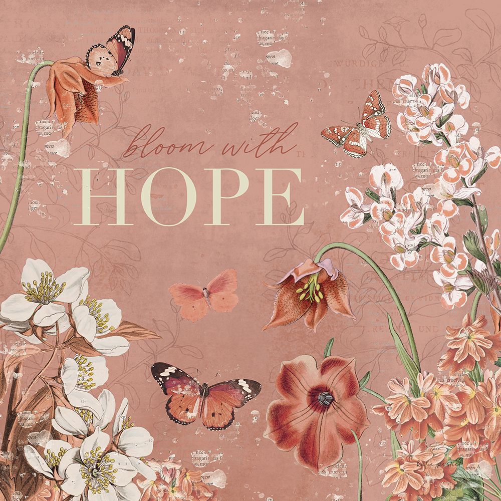 Flutter and Bloom IV art print by Katie Pertiet for $57.95 CAD