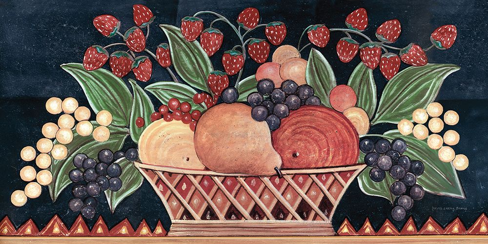Fruit Basket art print by David Carter Brown for $57.95 CAD