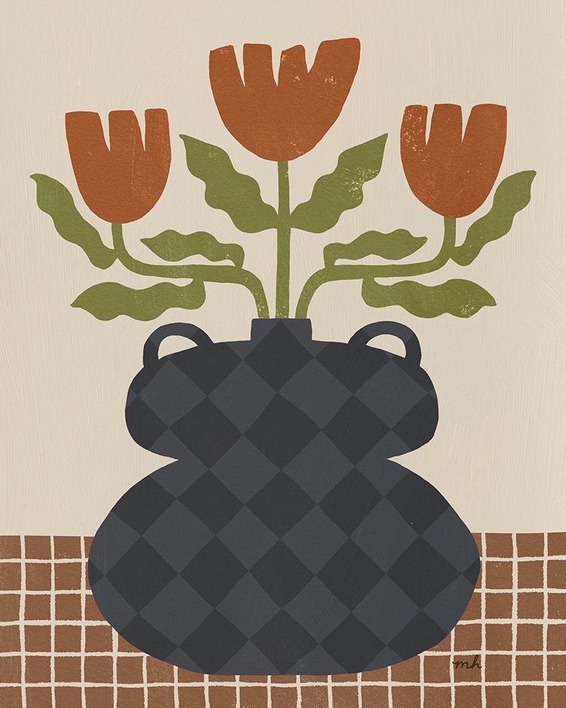 Folk Floral I art print by Moira Hershey for $57.95 CAD