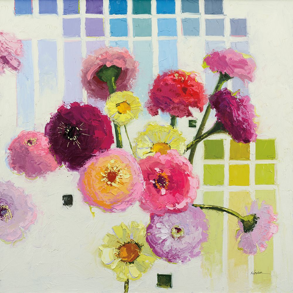 Color Chart II art print by Shirley Novak for $57.95 CAD