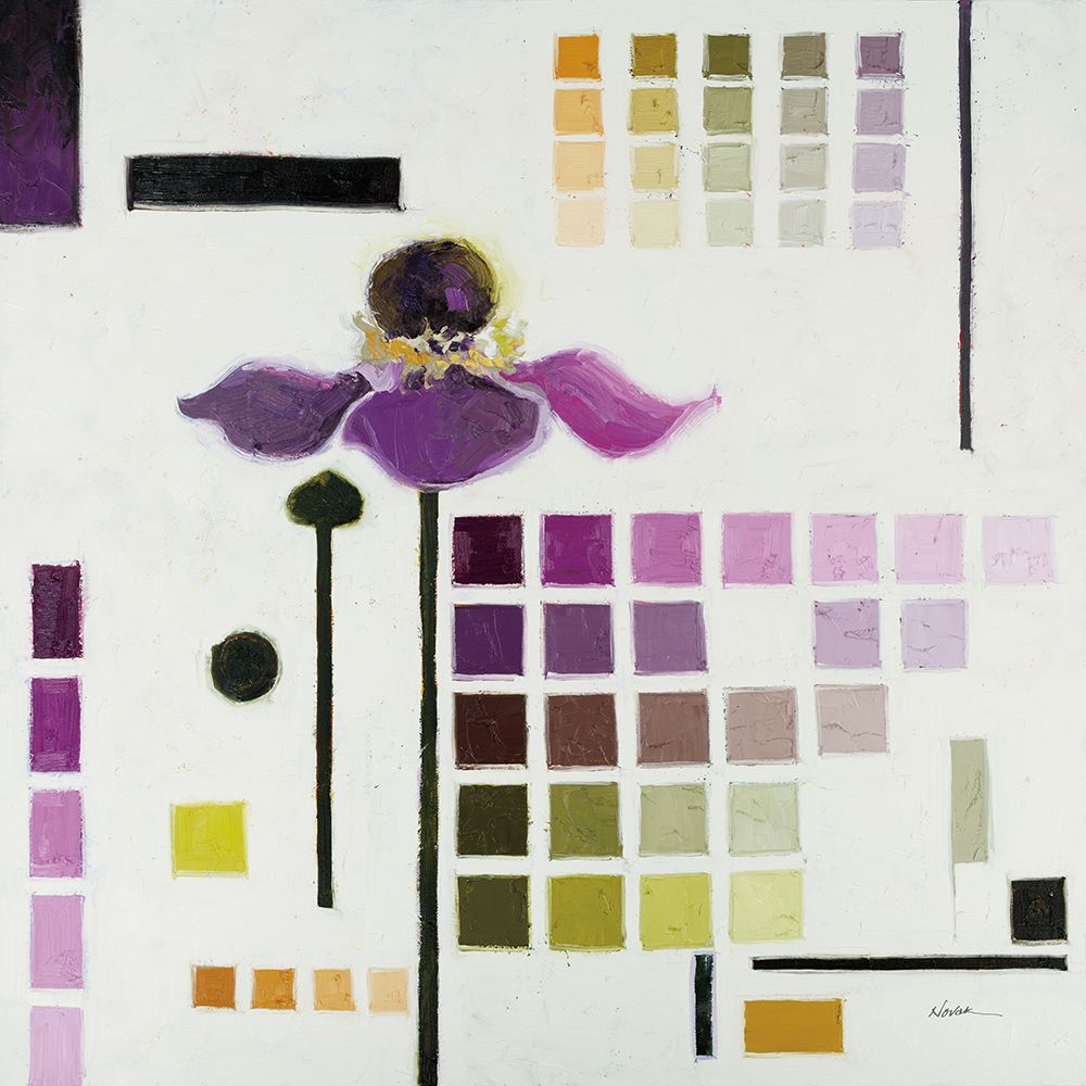 Color Chart III art print by Shirley Novak for $57.95 CAD