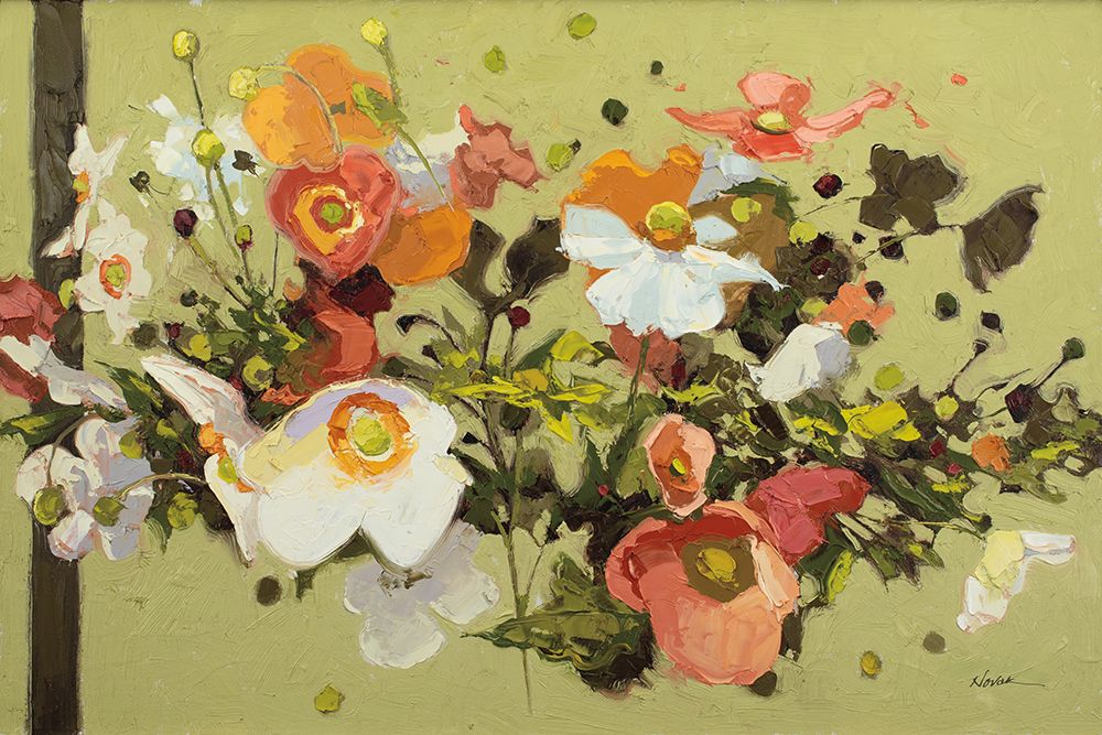 Earthy Anemones art print by Shirley Novak for $57.95 CAD