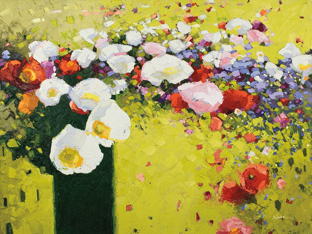 Poppies a Wilding art print by Shirley Novak for $57.95 CAD