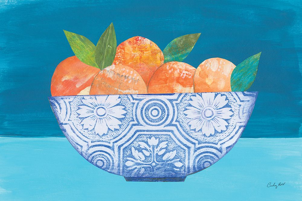 Orange Elegance art print by Courtney Prahl for $57.95 CAD