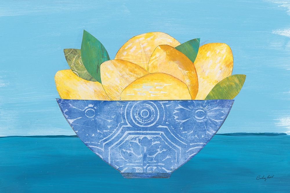 Lemon Elegance art print by Courtney Prahl for $57.95 CAD
