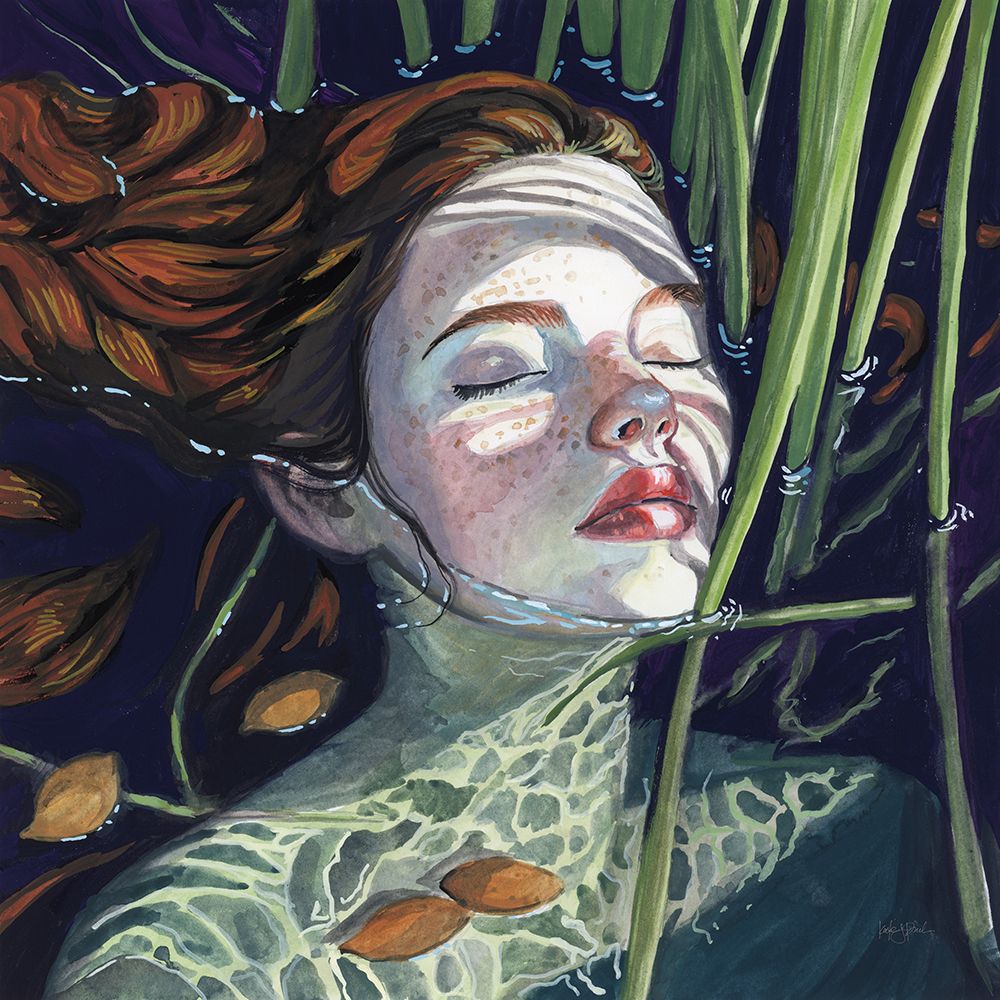 Swimming in The Reeds art print by Kate Jarvik Birch for $57.95 CAD
