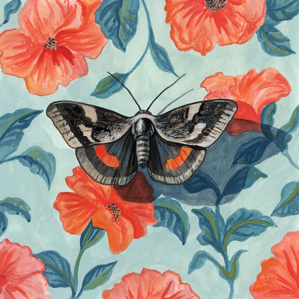 Academia Moth on The Wall art print by Kate Jarvik Birch for $57.95 CAD