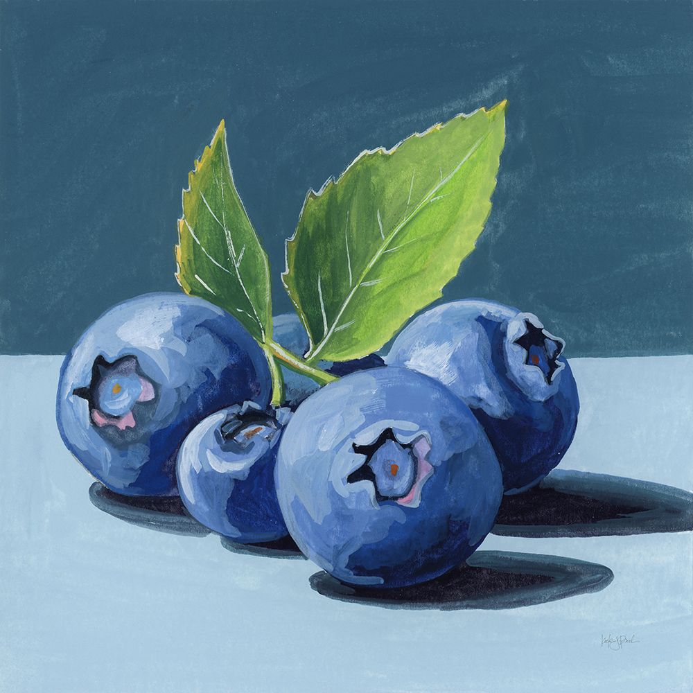 Beautiful Blueberries art print by Kate Jarvik Birch for $57.95 CAD