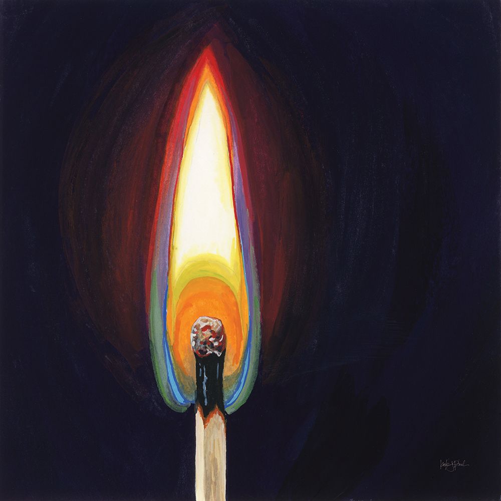 Blowing Out A Match I art print by Kate Jarvik Birch for $57.95 CAD