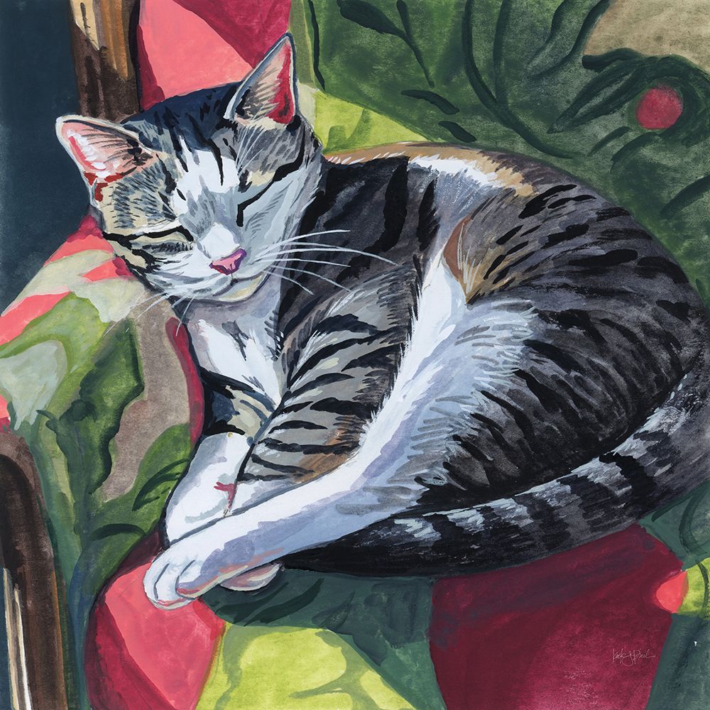 Cat Nap in Sunshine art print by Kate Jarvik Birch for $57.95 CAD