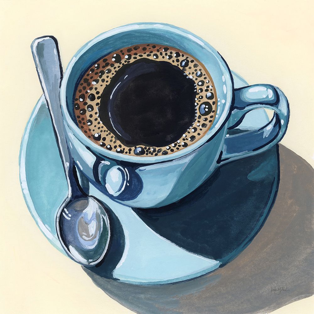 Black Coffee With Crema art print by Kate Jarvik Birch for $57.95 CAD