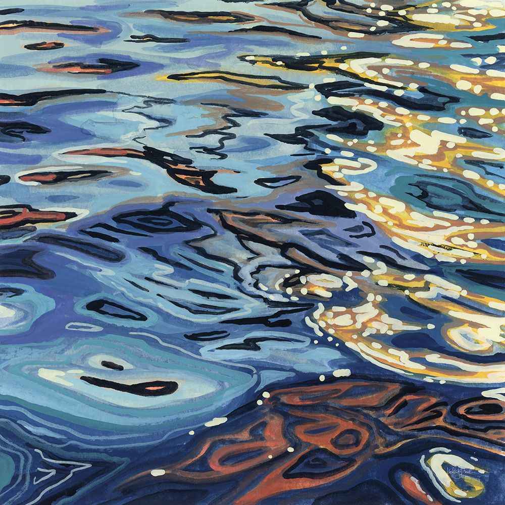 Sunrise on Rippling Water art print by Kate Jarvik Birch for $57.95 CAD