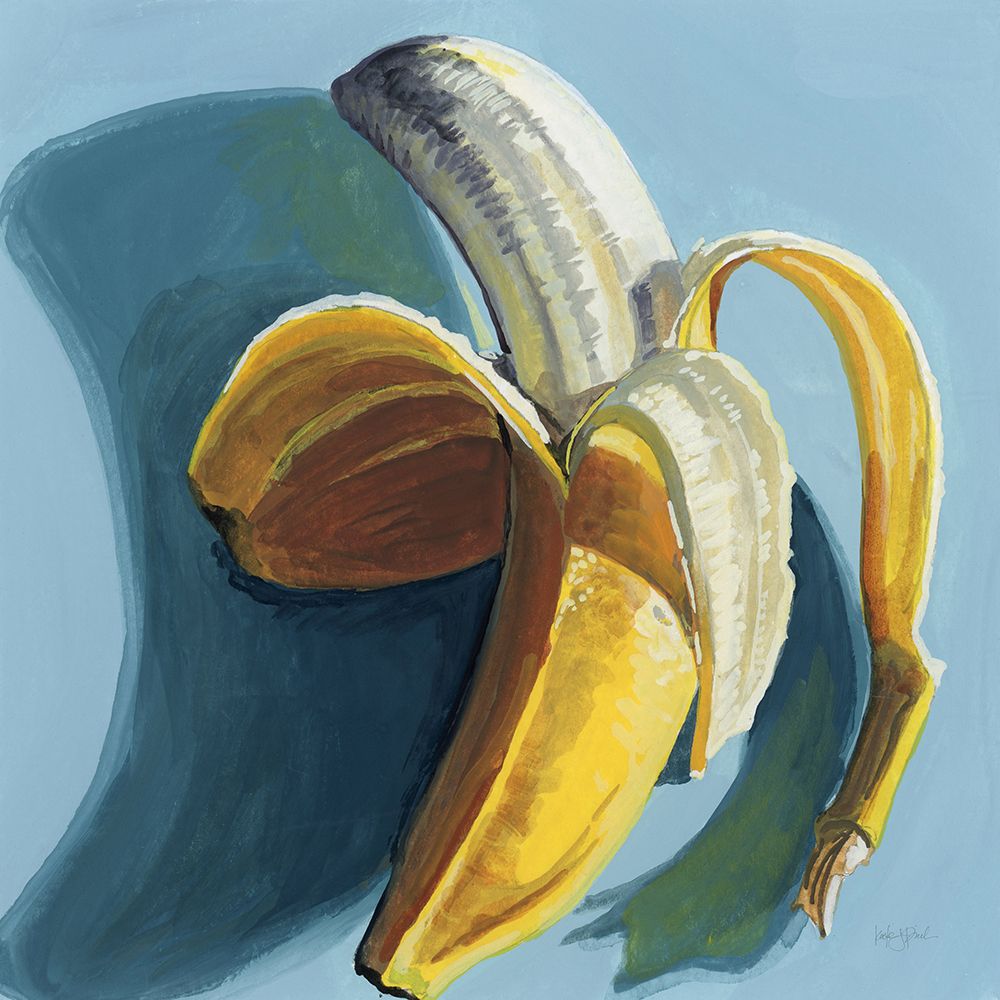 Shady Banana art print by Kate Jarvik Birch for $57.95 CAD