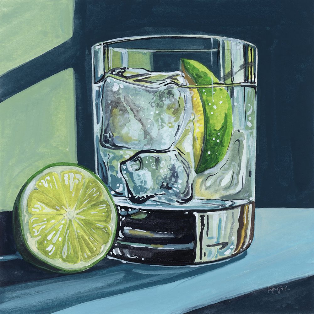 Strong Gin and Tonic II art print by Kate Jarvik Birch for $57.95 CAD