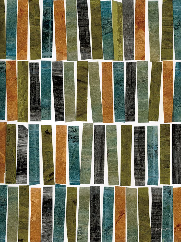 River Stripes art print by Haley Knighten for $57.95 CAD