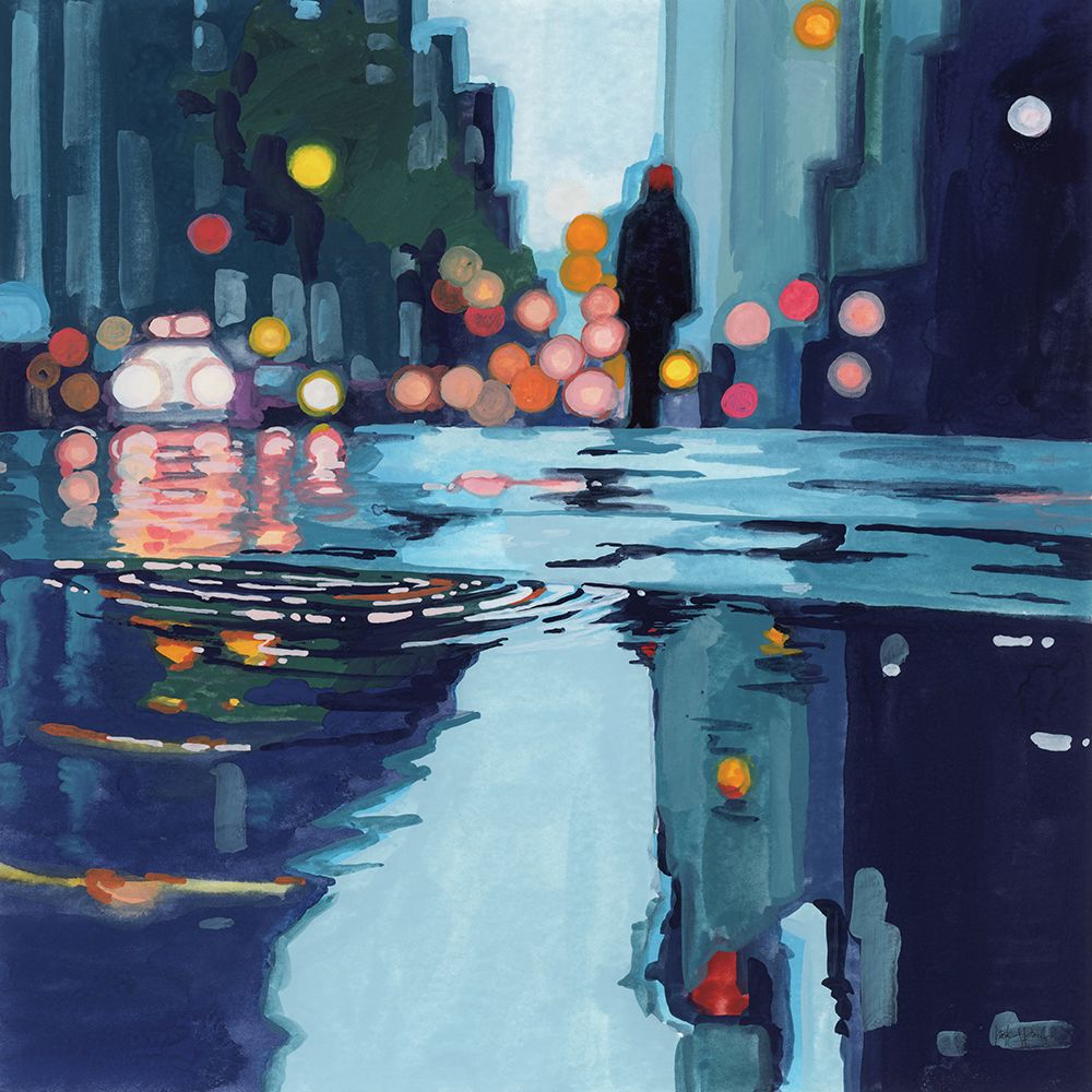 City Puddles After Storm art print by Kate Jarvik Birch for $57.95 CAD
