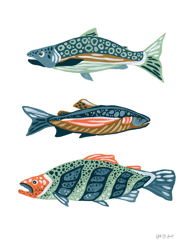 Catch of the Day VI art print by Yvette St. Amant for $57.95 CAD