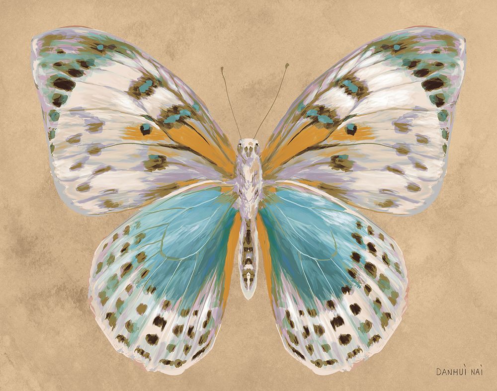 Beetles and Butterflies IV v2 art print by Danhui Nai for $57.95 CAD