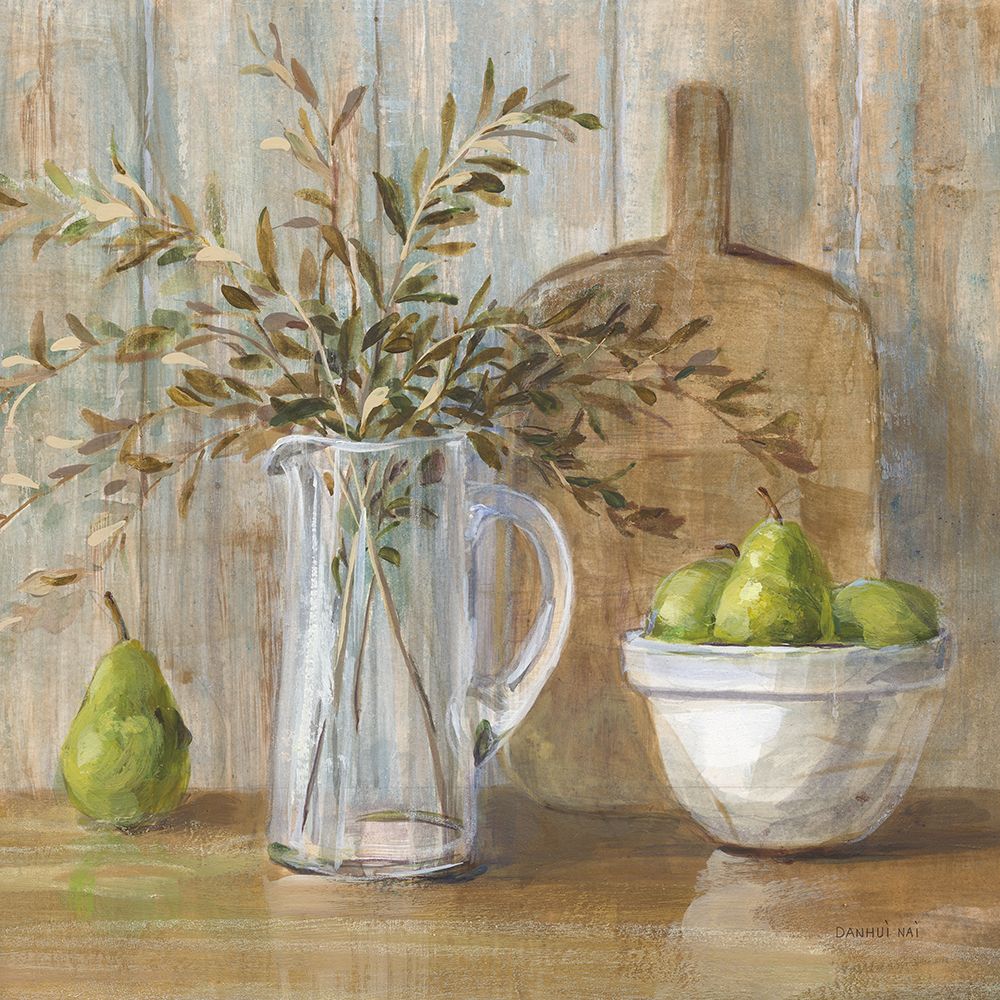Autumn Kitchen v2 Sq art print by Danhui Nai for $57.95 CAD