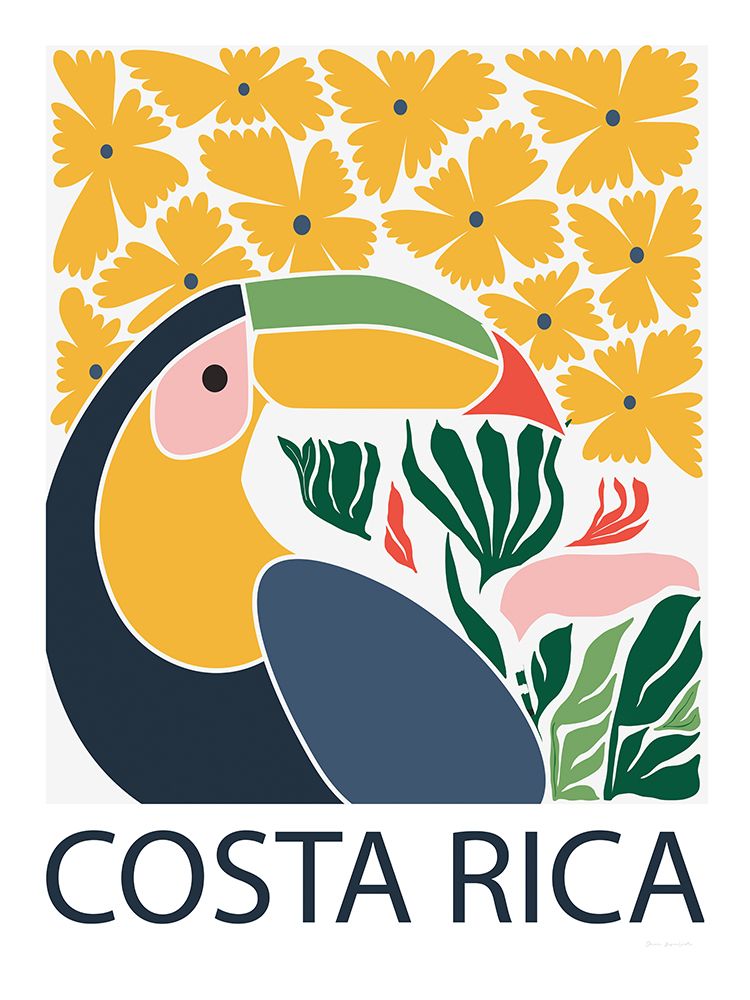 Costa Rica Travel art print by Omar Escalante for $57.95 CAD