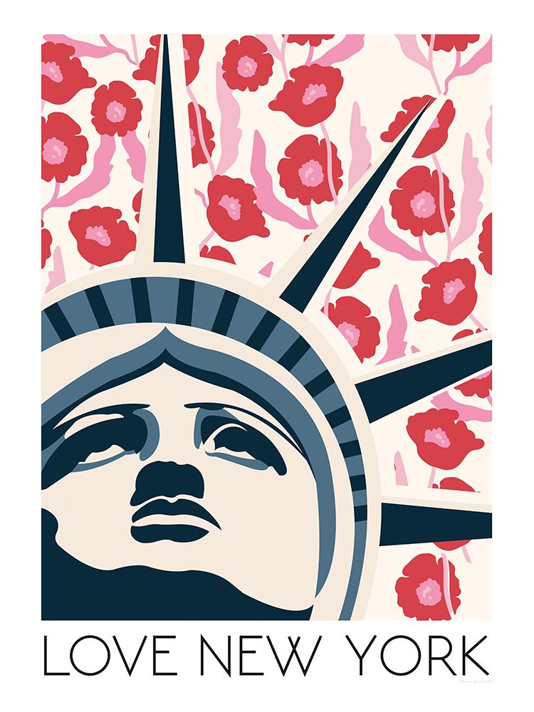 Love New York art print by Omar Escalante for $57.95 CAD