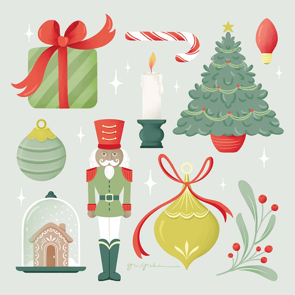 Home for the Holidays V art print by Gia Graham for $57.95 CAD