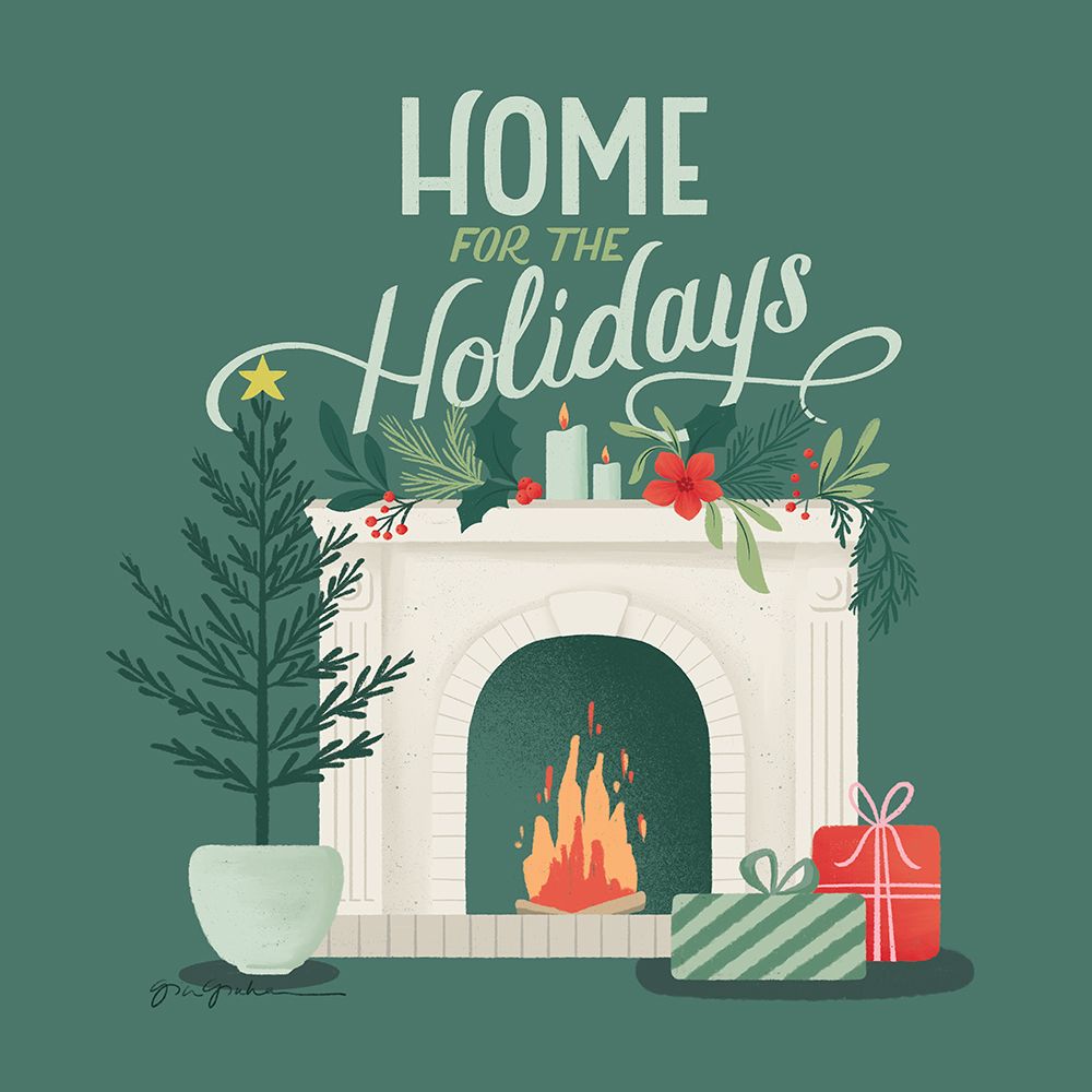 Home for the Holidays VI art print by Gia Graham for $57.95 CAD