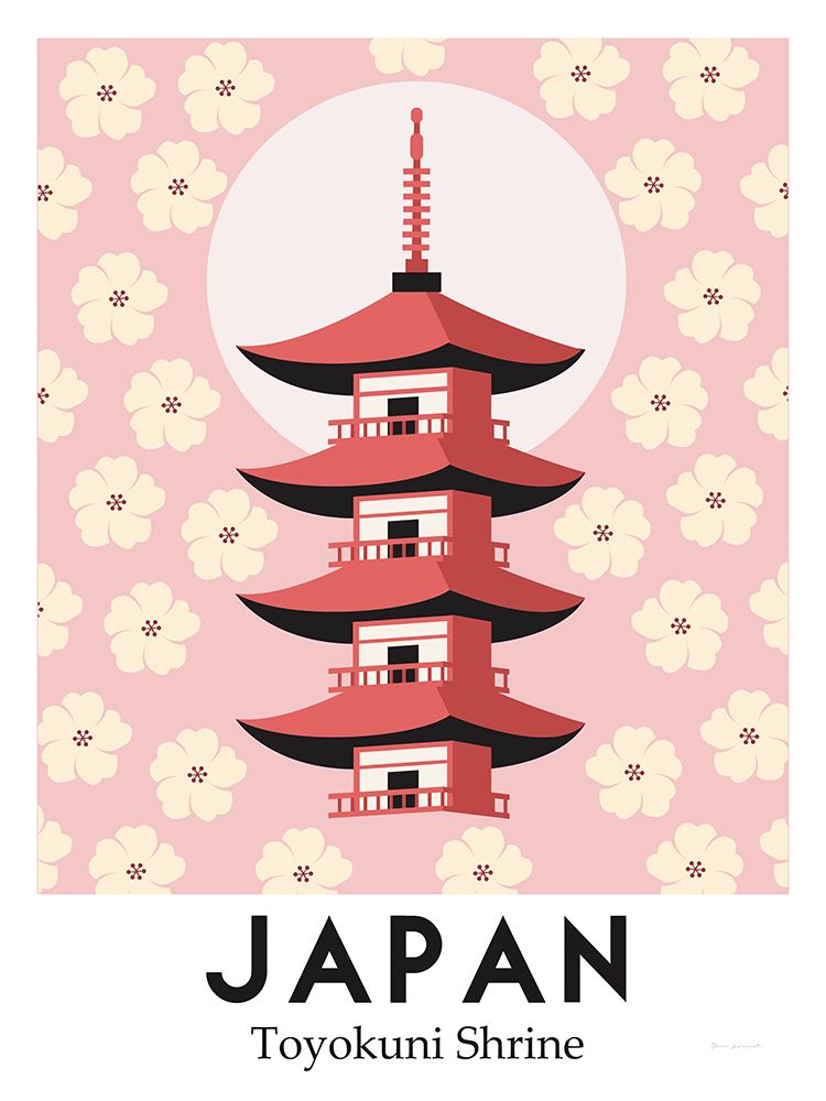 Shrines of Japan art print by Omar Escalante for $57.95 CAD