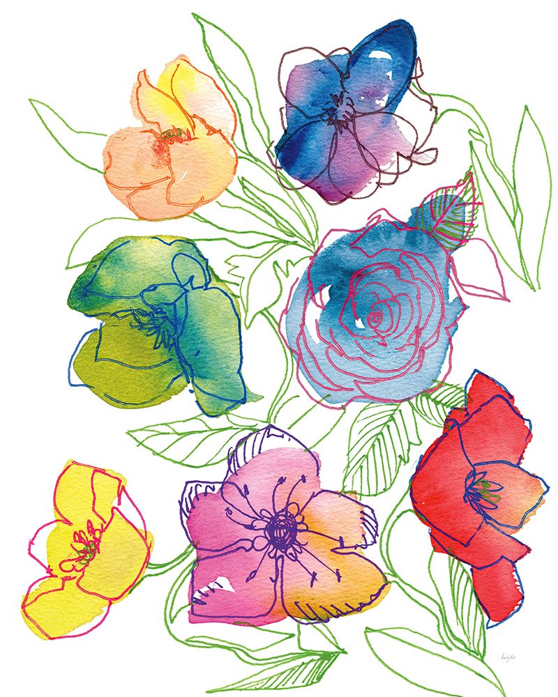 Prism Bouquet art print by Kristy Rice for $57.95 CAD