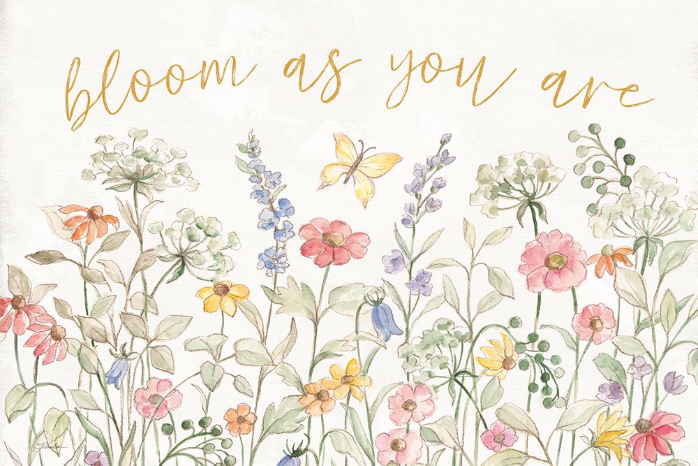 Wild Blooms I art print by Silvia Vassileva for $57.95 CAD