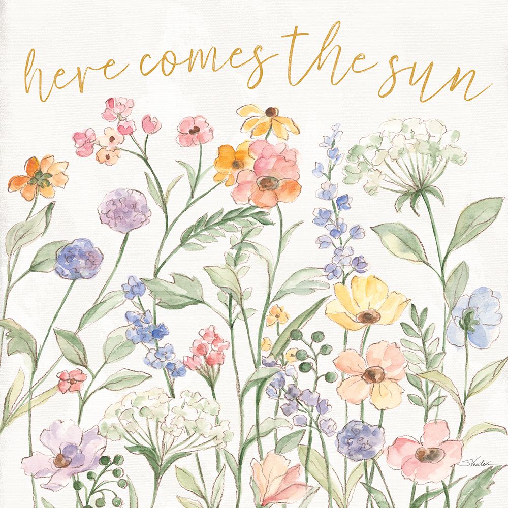 Wild Blooms II art print by Silvia Vassileva for $57.95 CAD