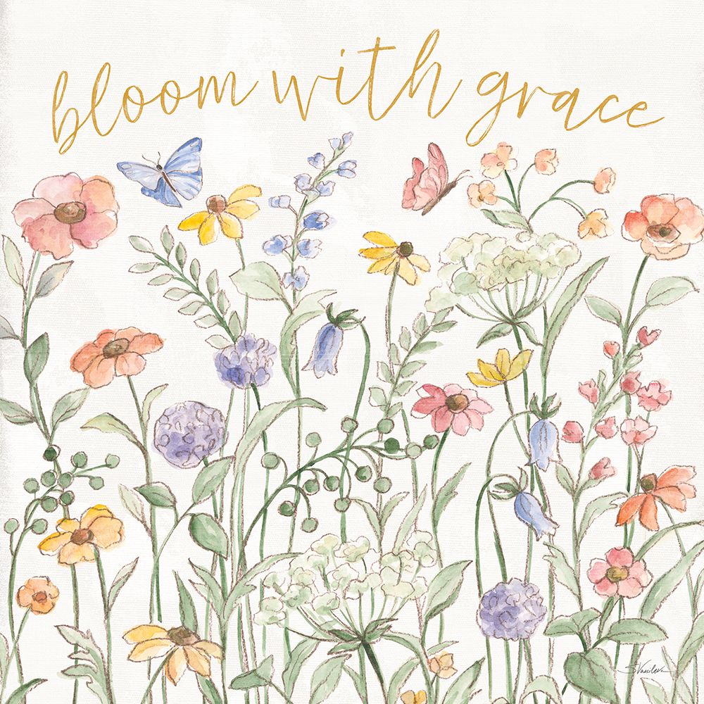 Wild Blooms III art print by Silvia Vassileva for $57.95 CAD