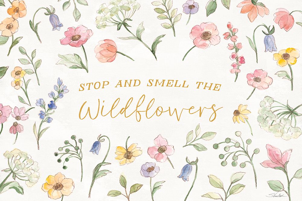 Wild Blooms IV art print by Silvia Vassileva for $57.95 CAD