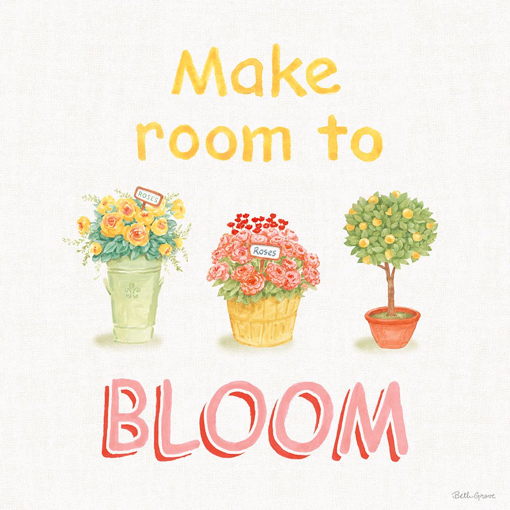 Flea Market Flowers VI art print by Beth Grove for $57.95 CAD