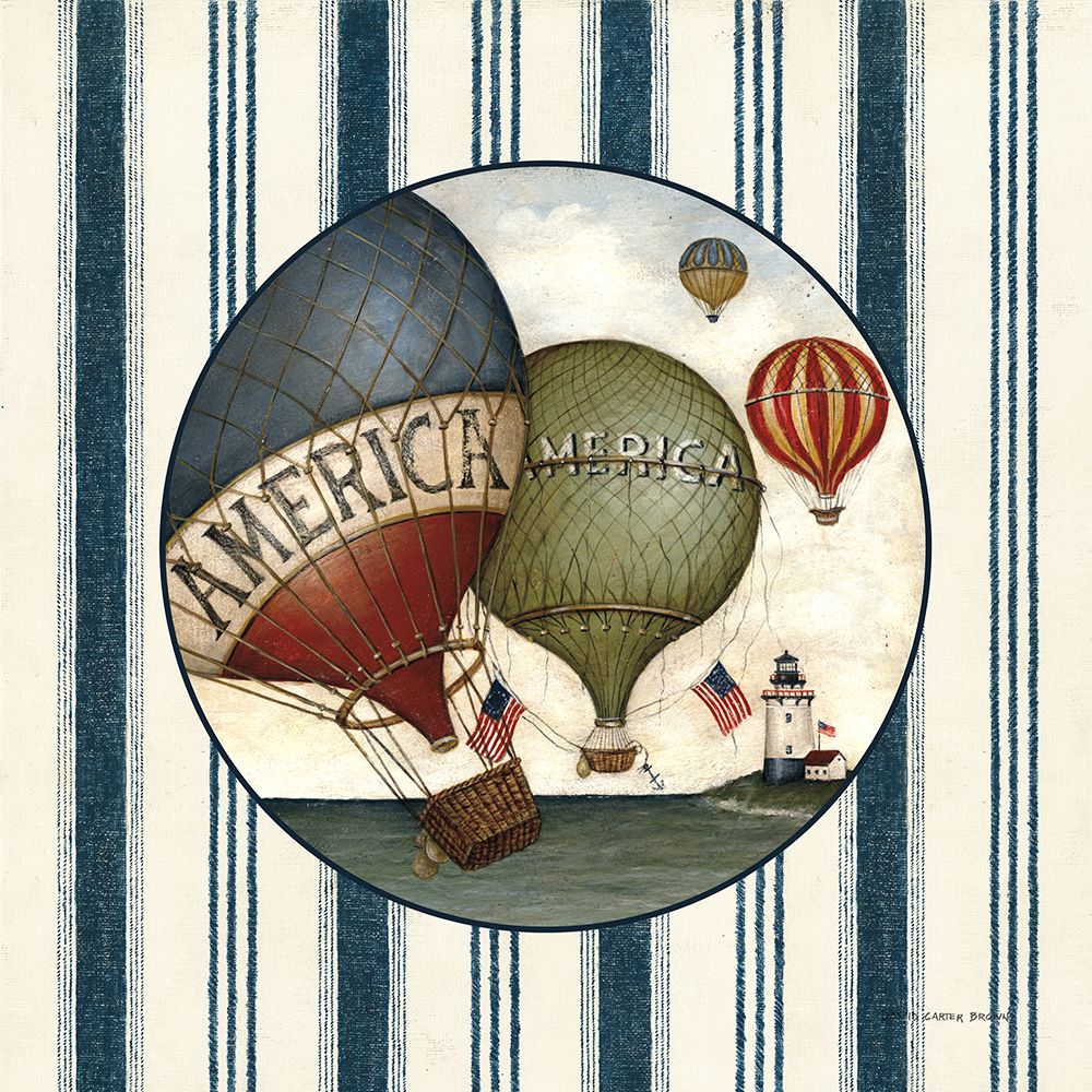 America Balloons I art print by David Carter Brown for $57.95 CAD