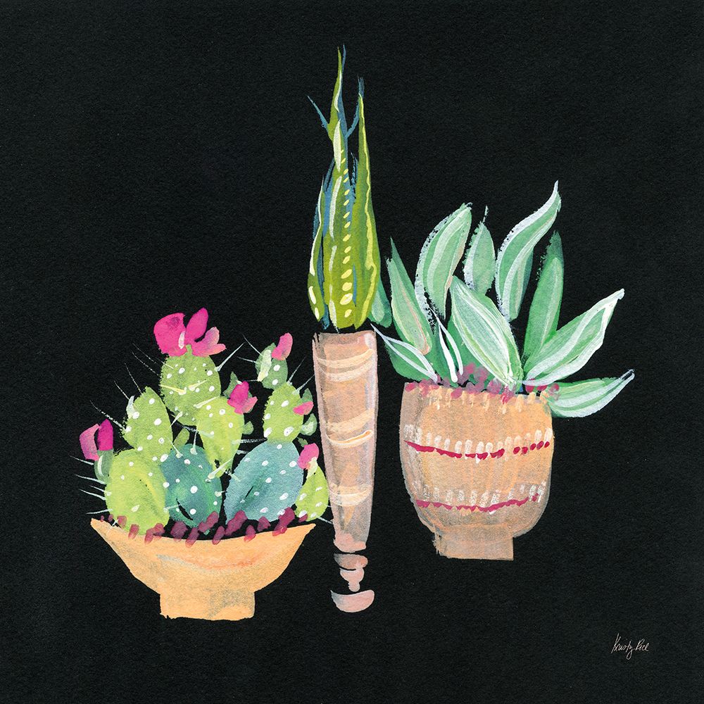 Cactus Party II art print by Kristy Rice for $57.95 CAD