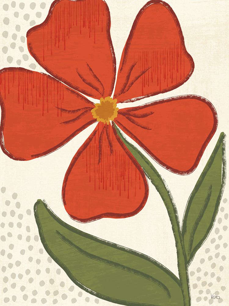Bold Petals III art print by Veronique Charron for $57.95 CAD